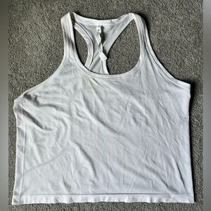 Lululemon swiftly tank in white sz 14